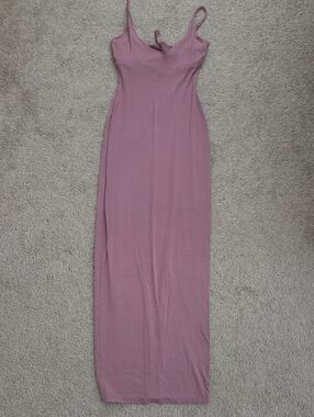 SKIMS | Dresses | Rare Skims Bubble Gum Pink Soft Lounge Slip Dress Cotton  Candy | Poshmark